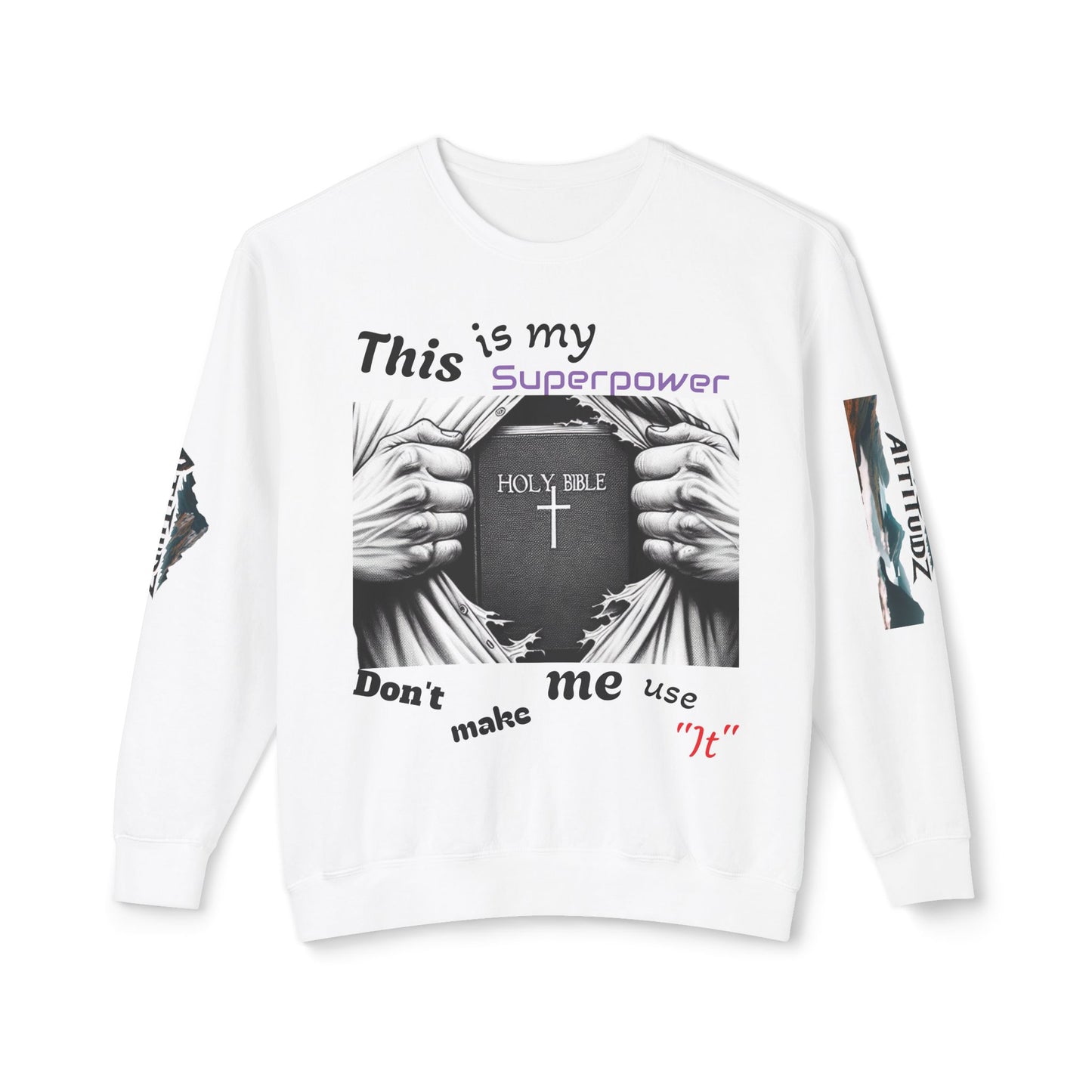 Men's/Women's Superpower Lightweight Crewneck Sweatshirt