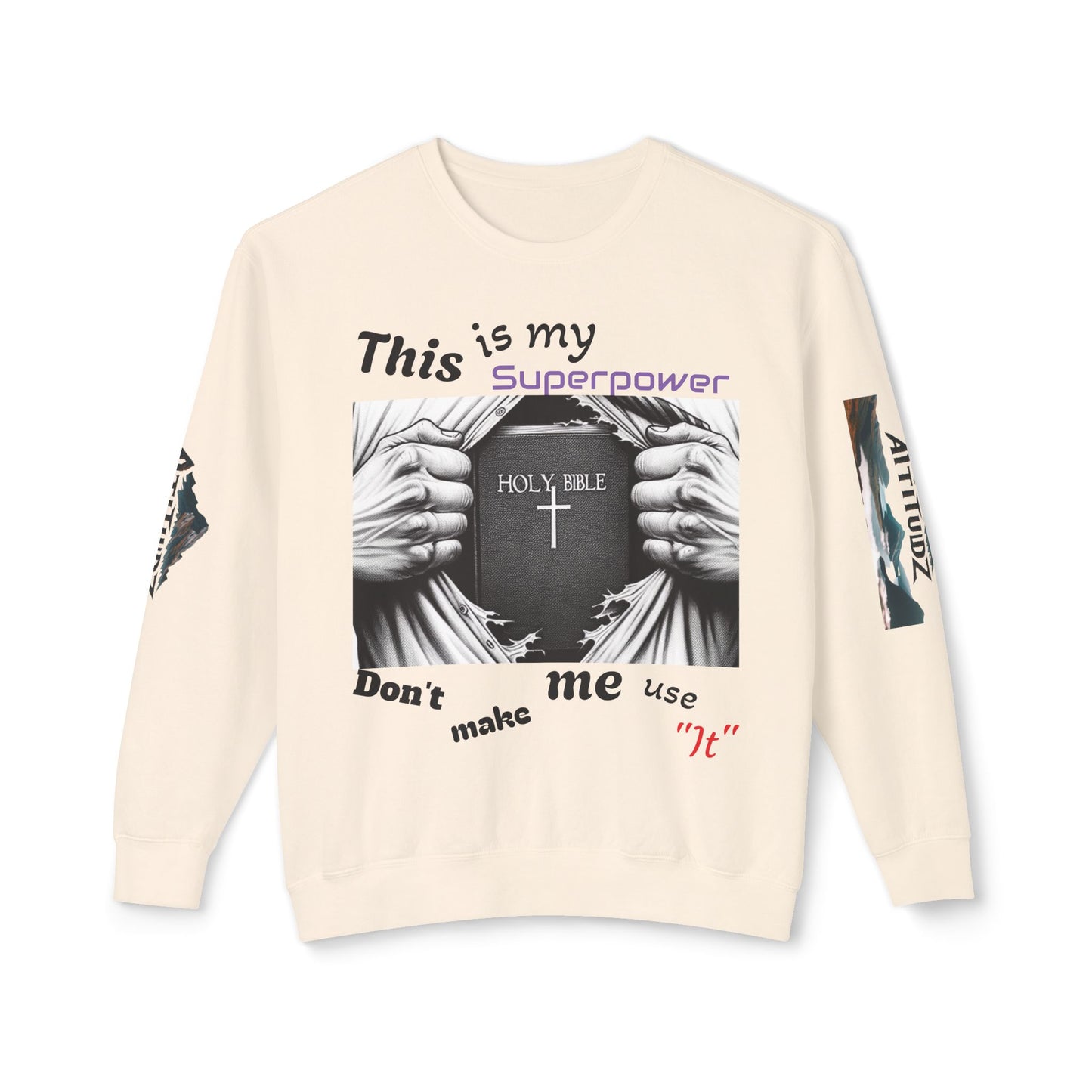 Men's/Women's Superpower Lightweight Crewneck Sweatshirt