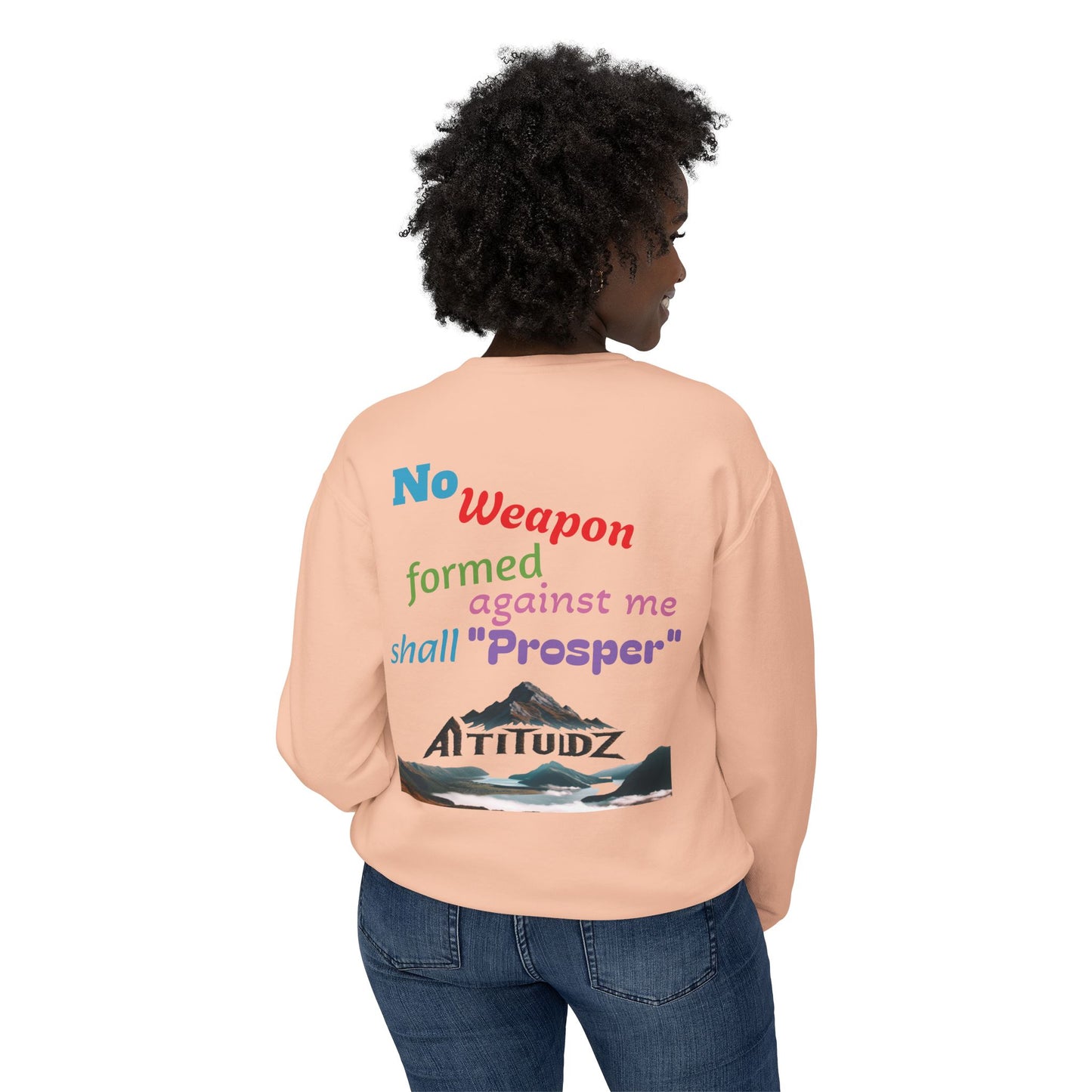 Woman's "No Weapon"  Sweatshirt