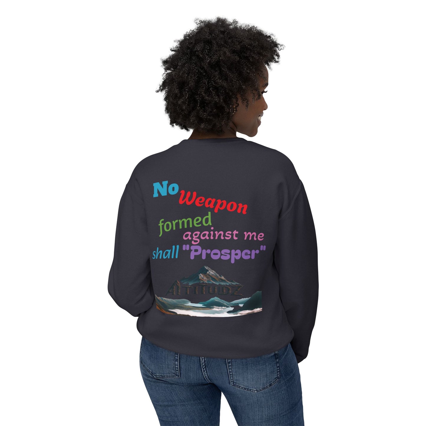 Woman's "No Weapon"  Sweatshirt