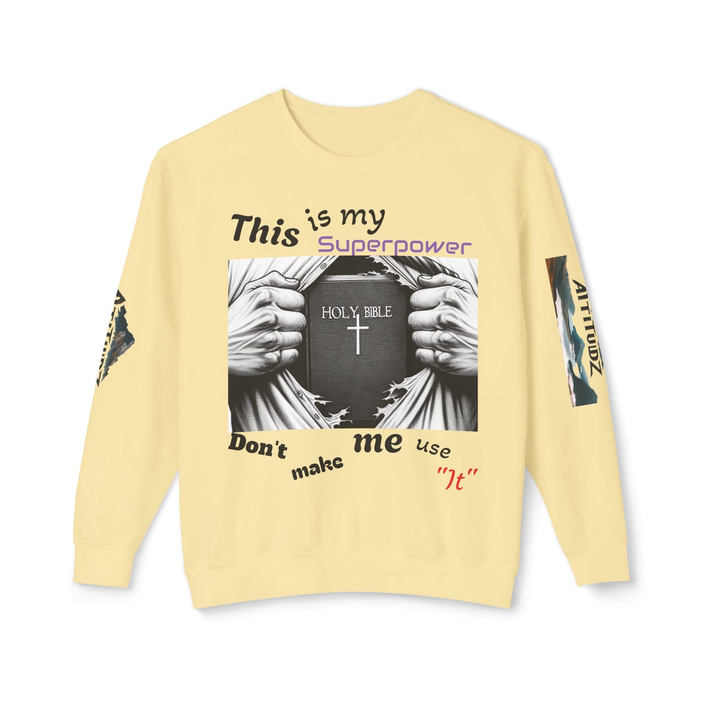 Men's/Women's Superpower Lightweight Crewneck Sweatshirt