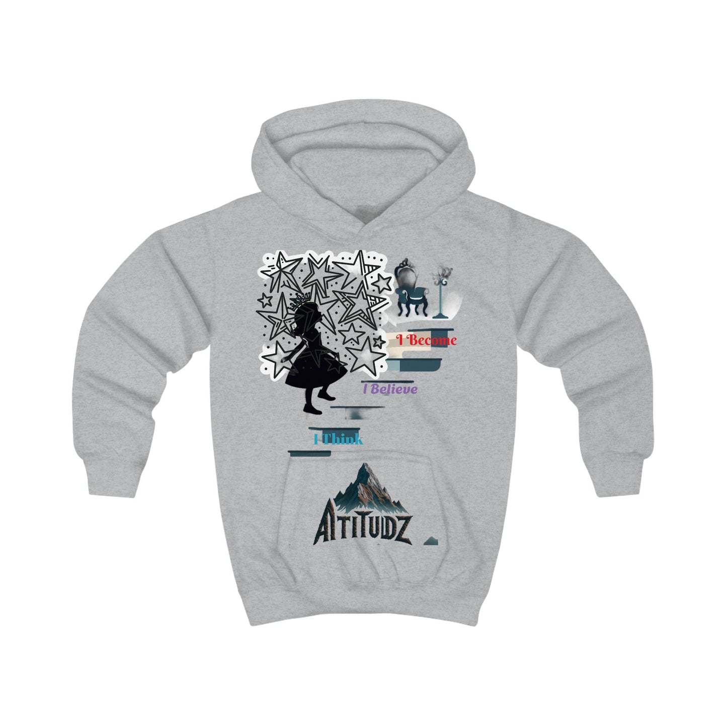Girl's "I Think, I Believe" Hoodie