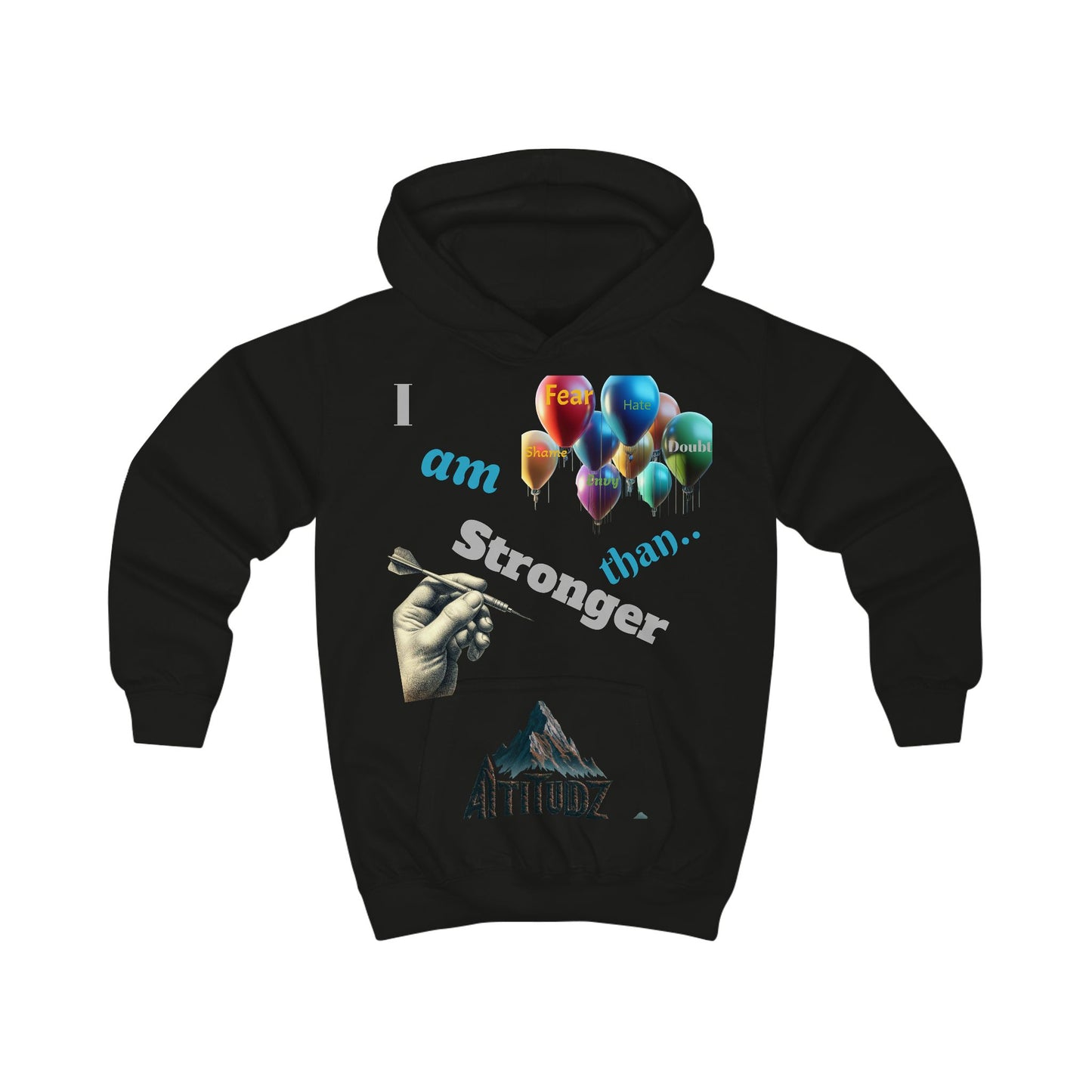 Kids "I am Strong" Hoodie