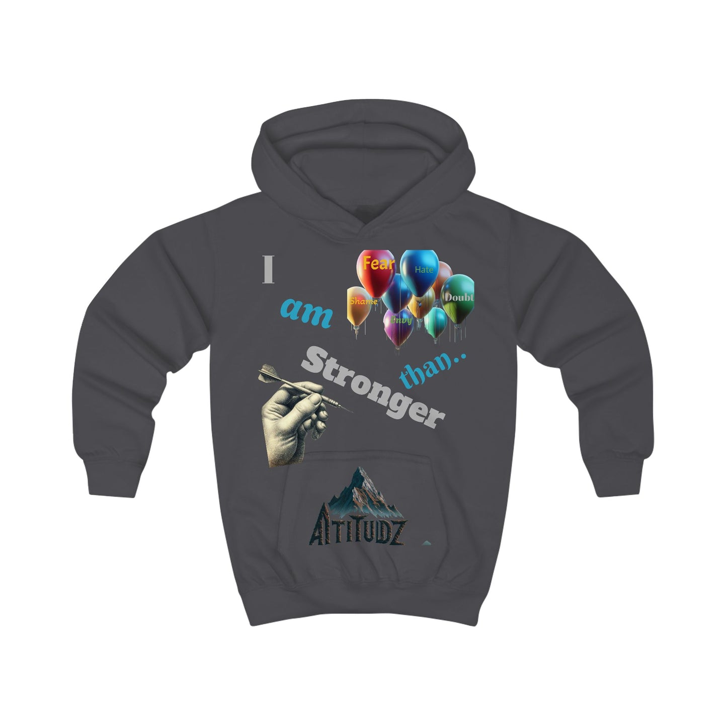 Kids "I am Strong" Hoodie
