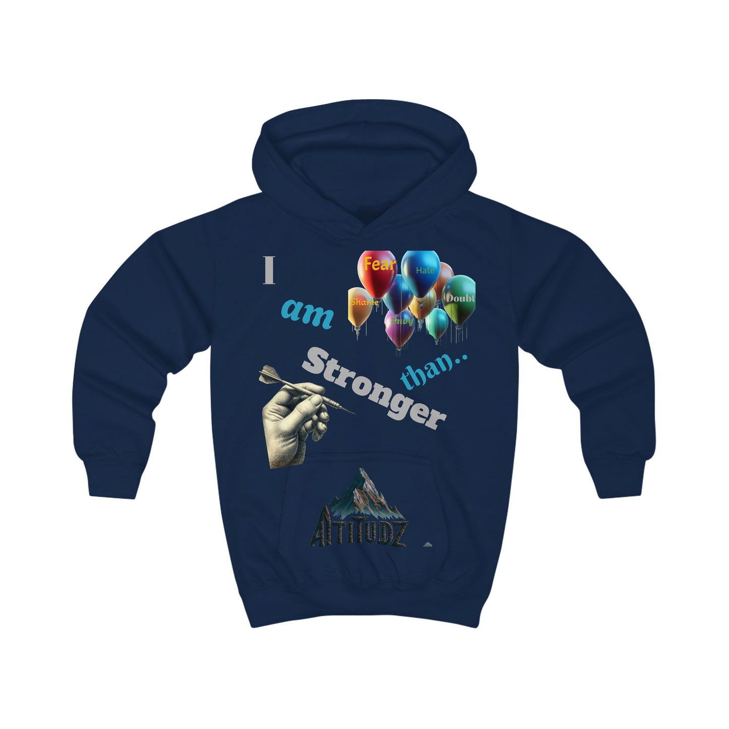 Kids "I am Strong" Hoodie