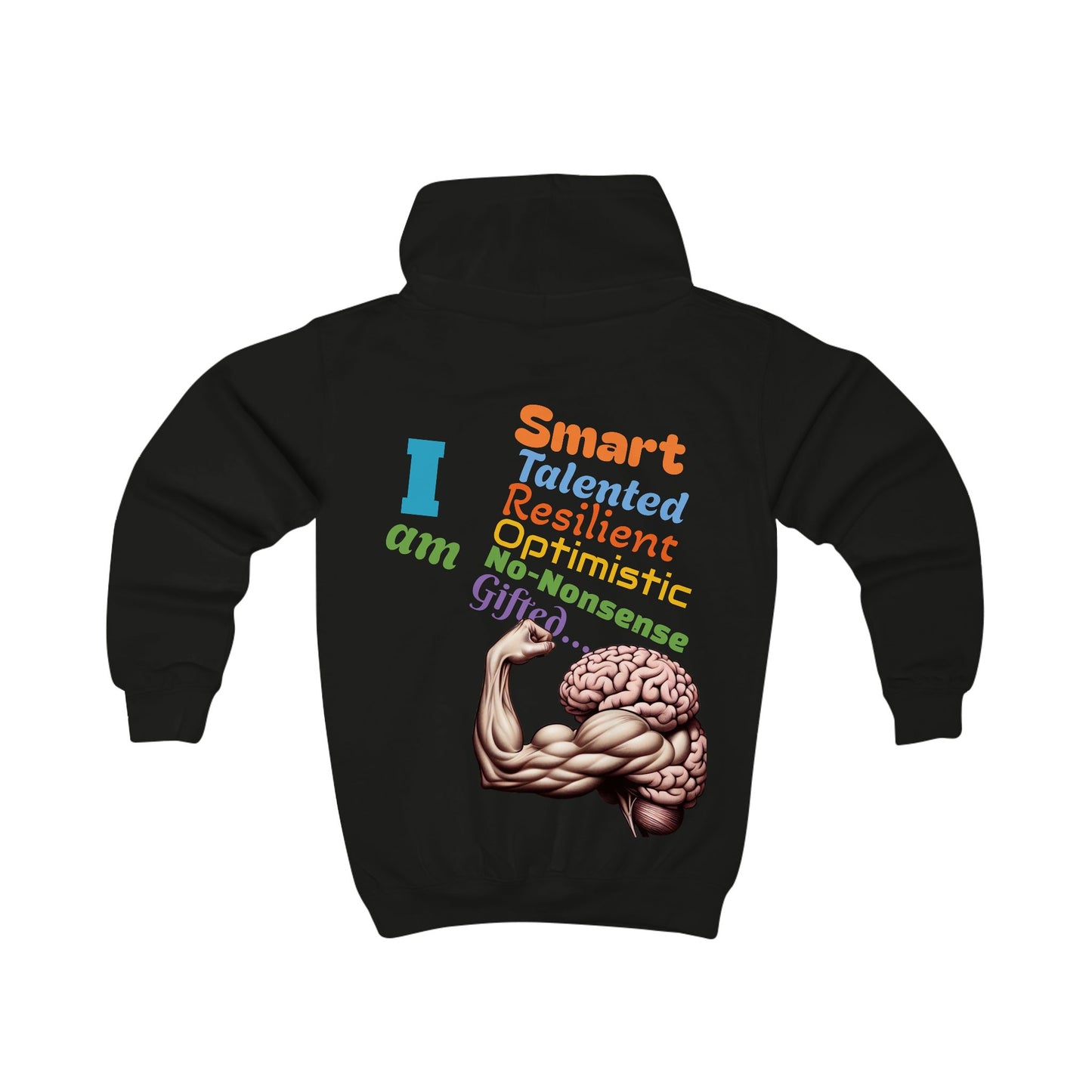 Boy's "I Am Strong" Hoodie