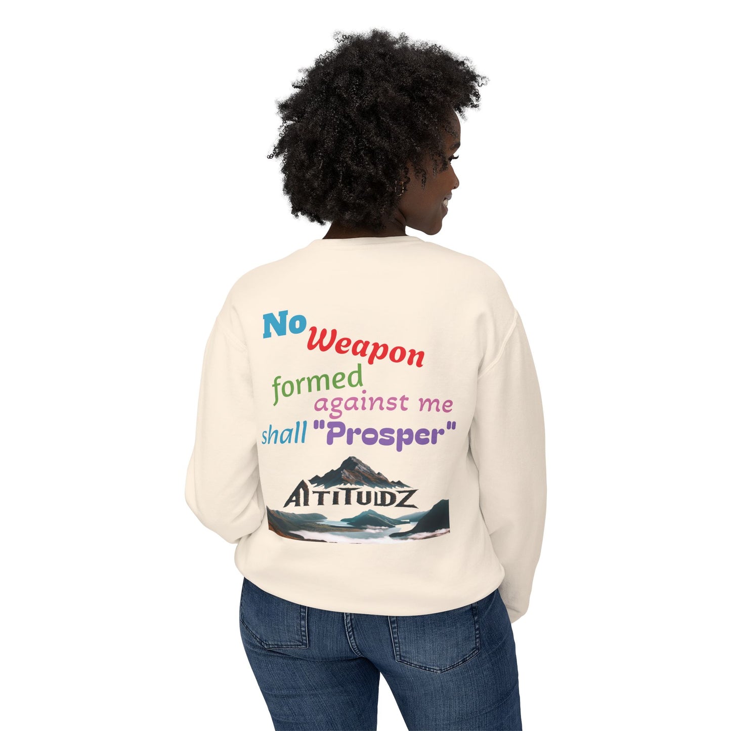 Woman's "No Weapon"  Sweatshirt
