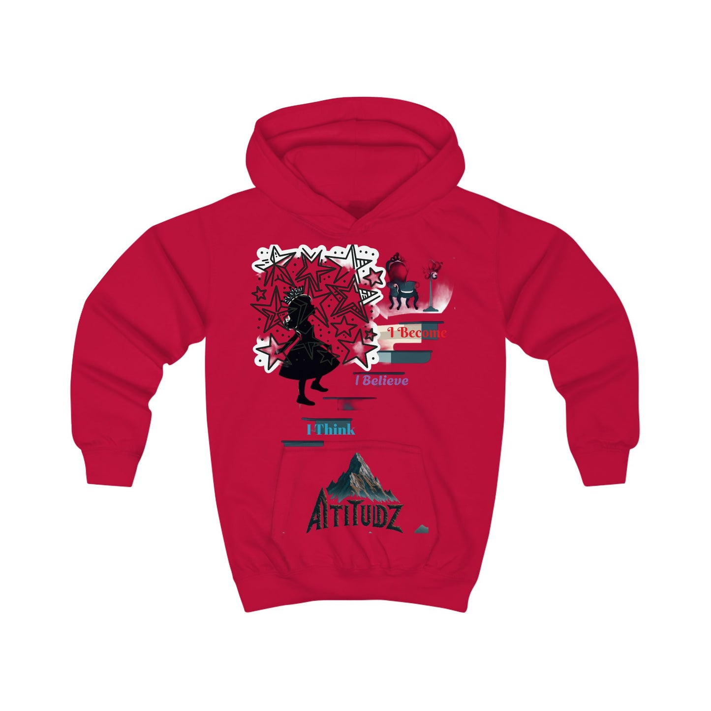 Girl's "I Think, I Believe" Hoodie