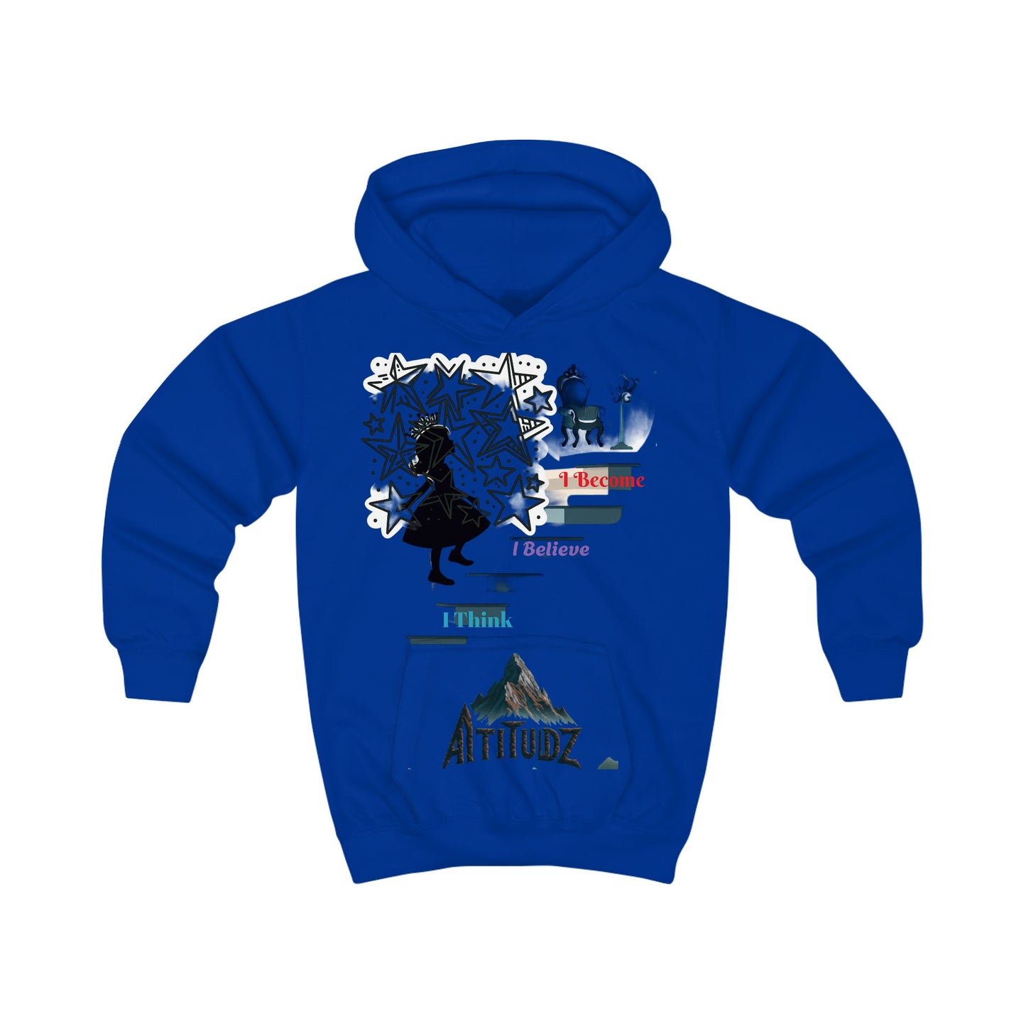 Girl's "I Think, I Believe" Hoodie